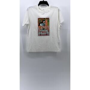 UNIQLO Kids' White Walt Disney Chip N' Dale Crewneck Short Sleeve T-Shirt SZ 13